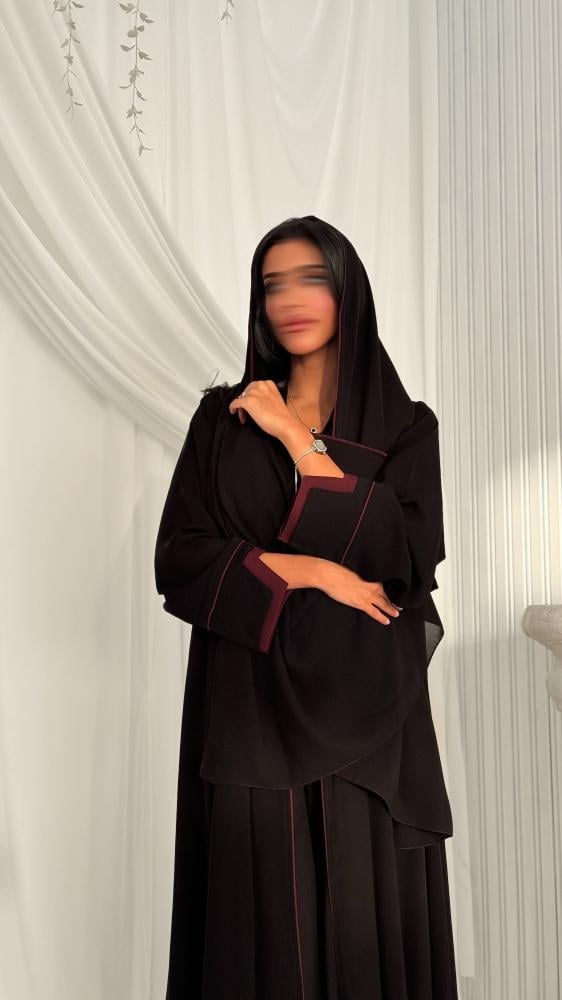 عباية ملكي كوري – تصميم دبل كلوش فاخر 3 تشكيلات ع