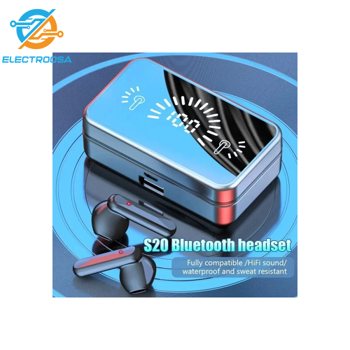 سماعات بلوتوث لاسلكية بمرآة ذكية - جودة HiFi وشاشة...
