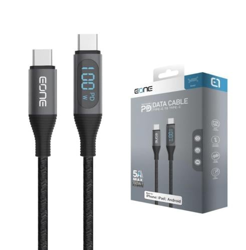 كيبل تايب سي منفذ تايب سي 100w شركة EONE
