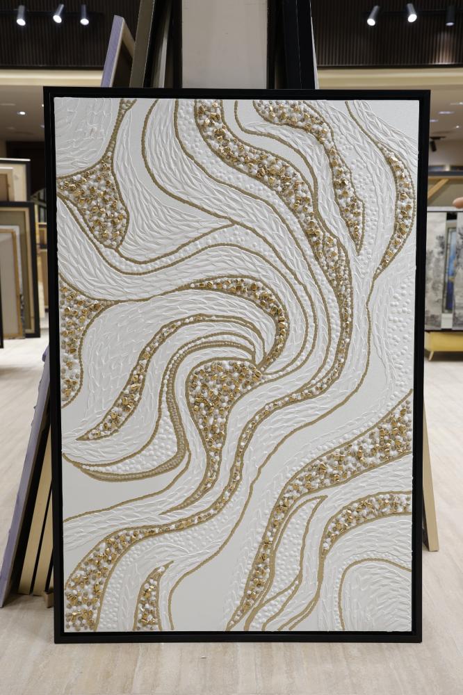 لوحه جبسيه بتصميم تشكيلي مميز