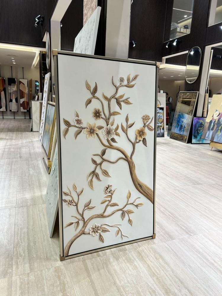 لوحه جبسيه بتصميم تشكيلي انيق