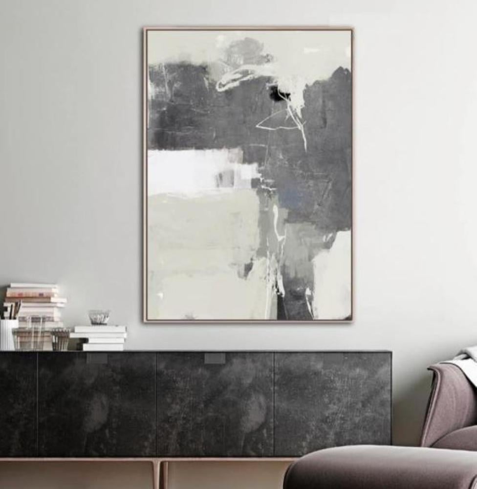 لوحة قماشية فخمة بتصميم تجريدي