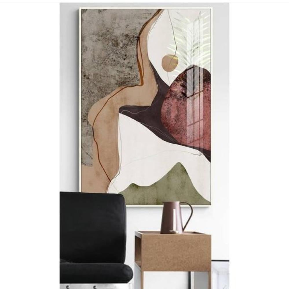 لوحة قماشية فخمة بتصميم فن تشكيلي