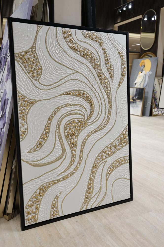 لوحه جبسيه بتصميم تشكيلي مميز