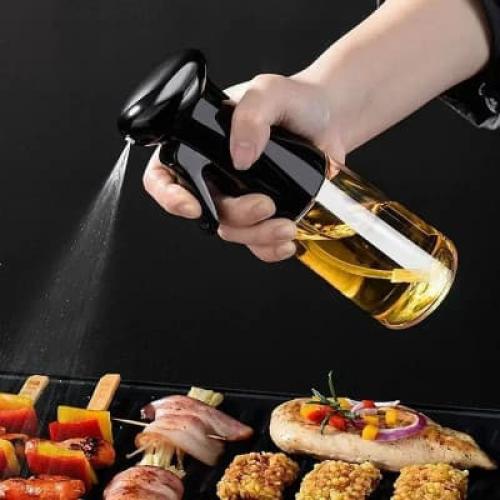 مانعة للتسرب المطبخ زجاجة زيت الطبخ رذاذ زيت الزيت...