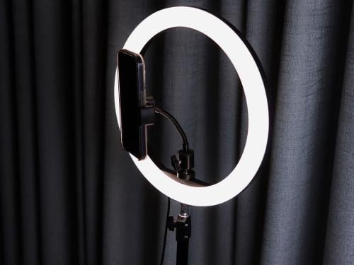 اضاءة ليد LED للتصوير ثلاث مقاسات و حامل جوال