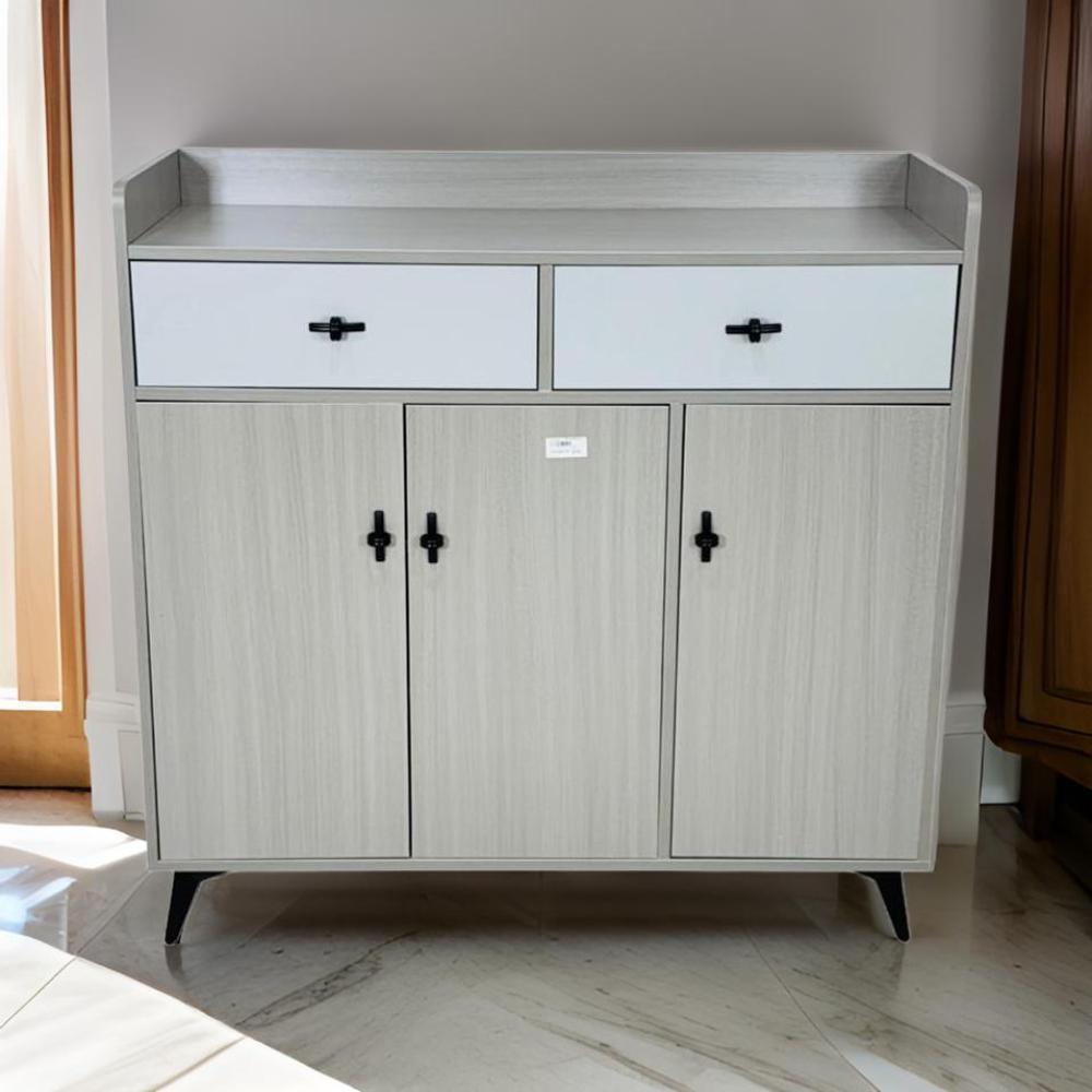 دولاب أحذية مودرن 3 باب مقاس 100 سم