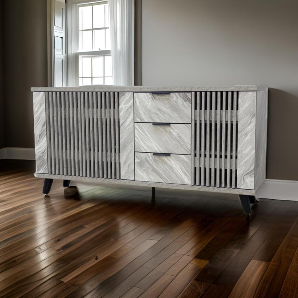 دولاب بوفيه مودرن مقاس 160 سم