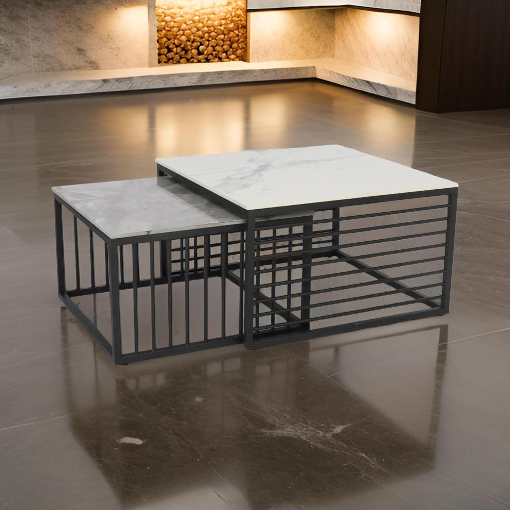 طقم خدمة ثنائي متداخل