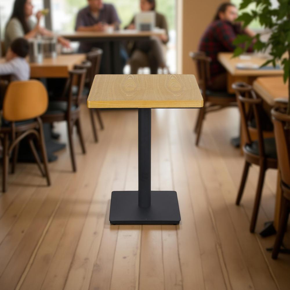 طاولة كافيه خشب جودة عالية بتصميم مربع مقاس 60 سم