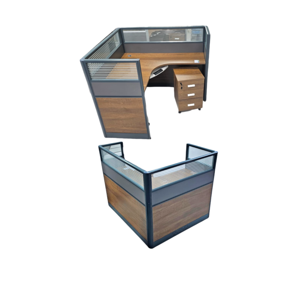 مكتب استقبال L مقاس 140 سم