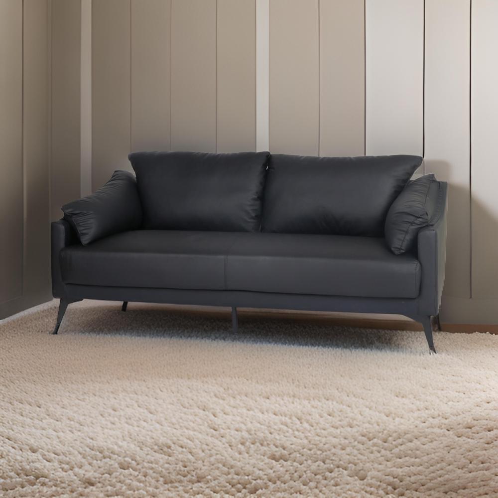 كنب فخم لون أسود