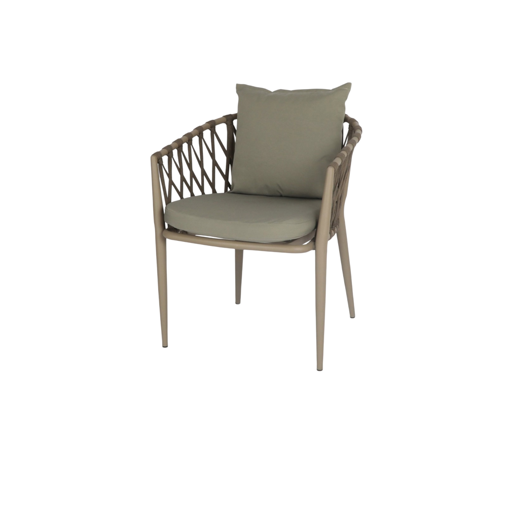 كرسي مفرد مع لباد