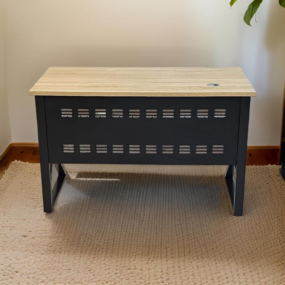 طاولة مكتبية مقاس 120 سم لون بيج