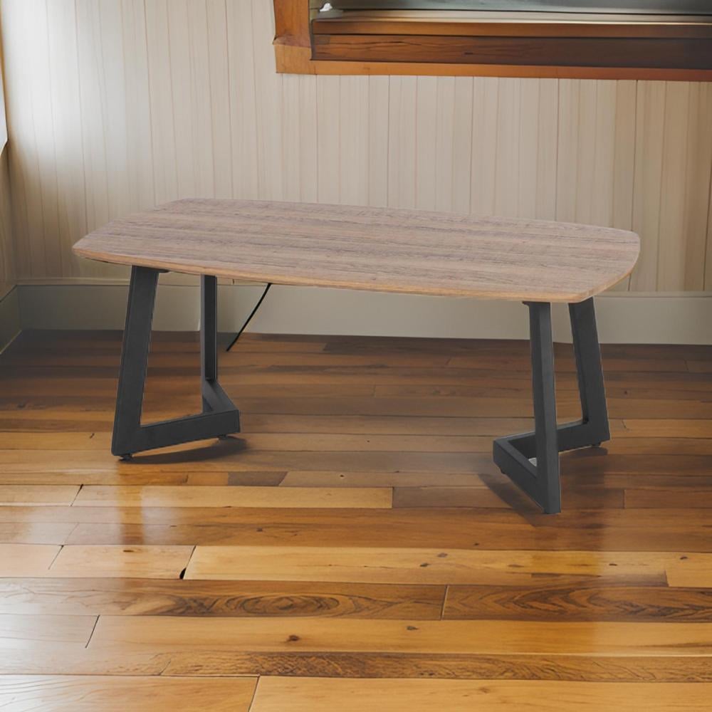 طاولة كنب مودرن لون بني