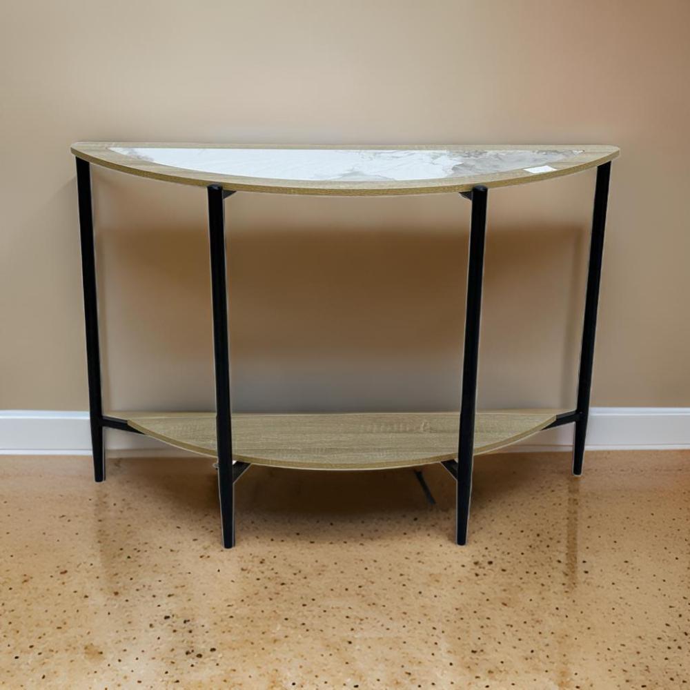 طاولة مدخل مودرن لون بيج