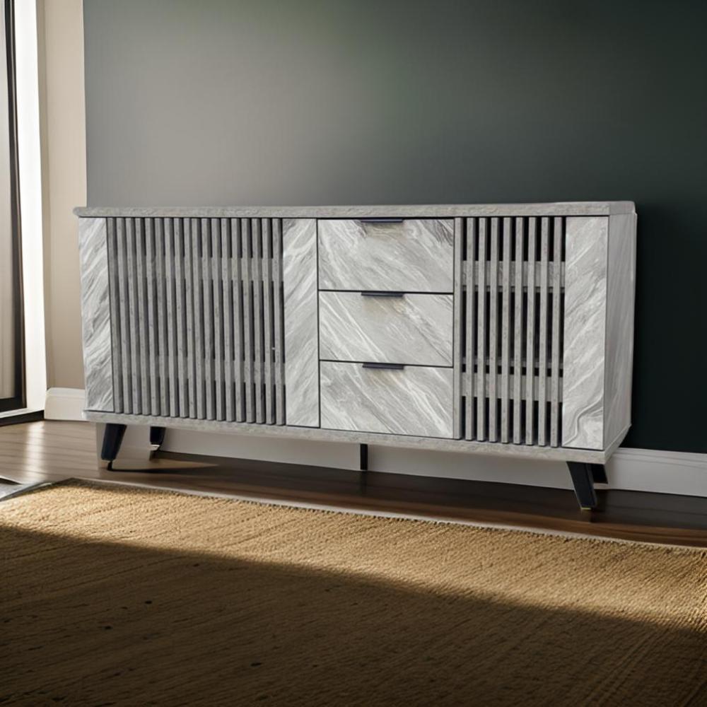 دولاب بوفيه مودرن مقاس 160 سم