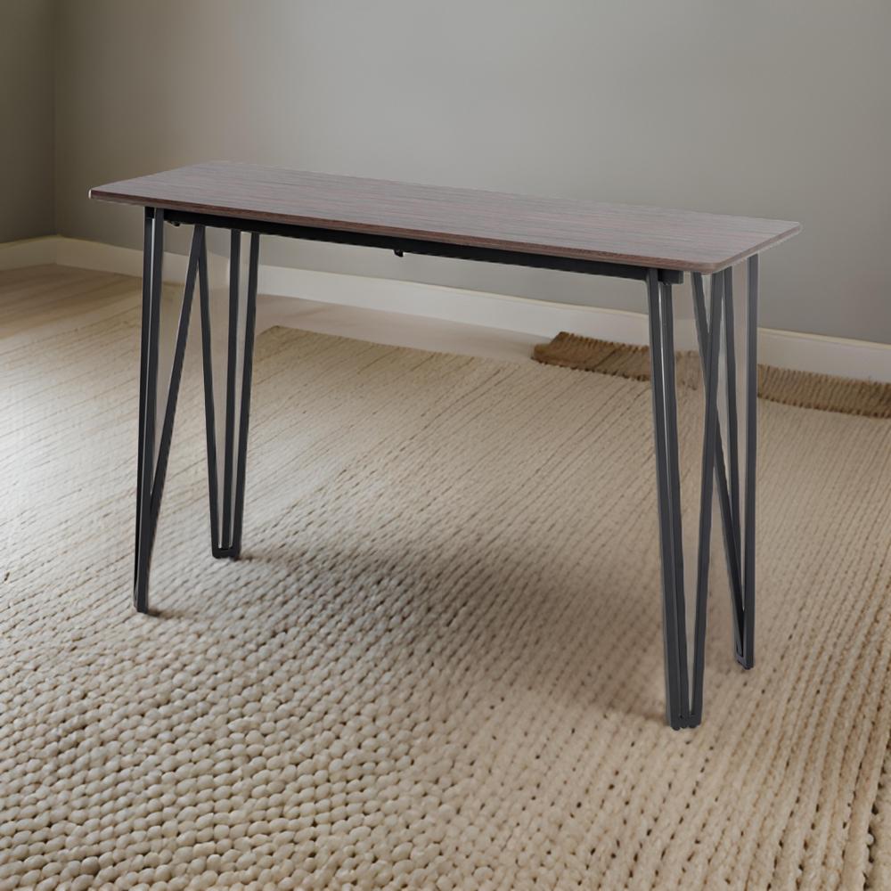 طاولة بار مودرن لون كوفي