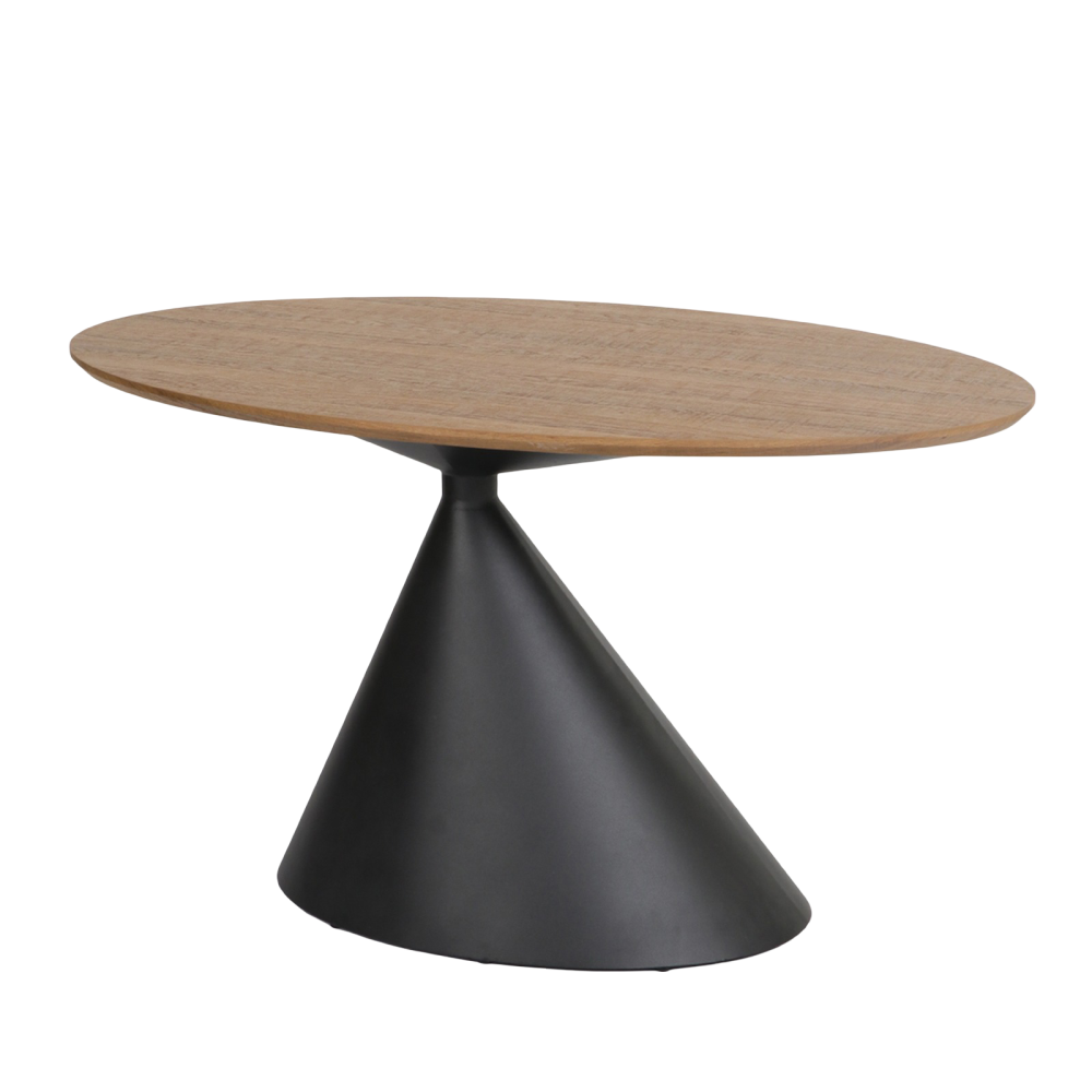 طاولة كافيه مودرن - لون بني مقاس 150 سم