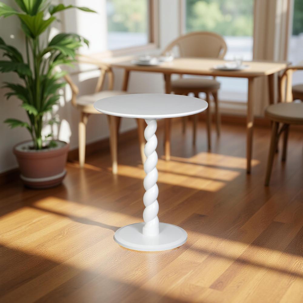 طاولة كافيه دائرية خشب جودة عالية مقاس 60 سم