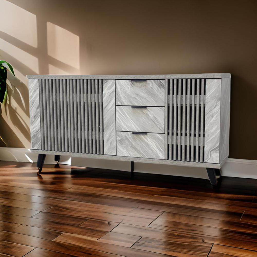 دولاب بوفيه مودرن مقاس 160 سم