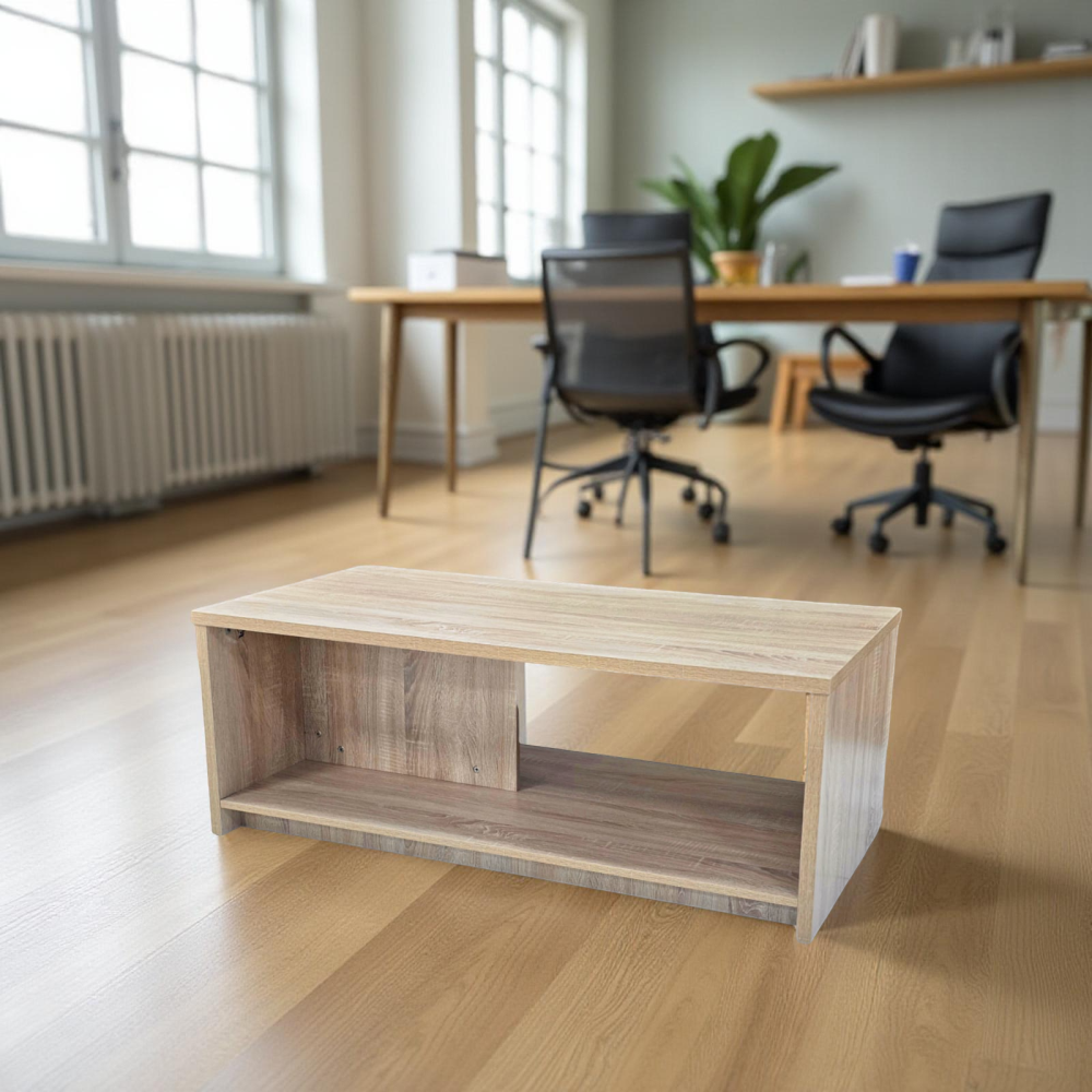 طاولة ضيافة مكتبية خشب لون بيج