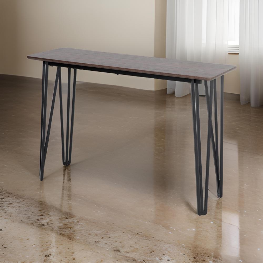 طاولة بار مودرن لون كوفي