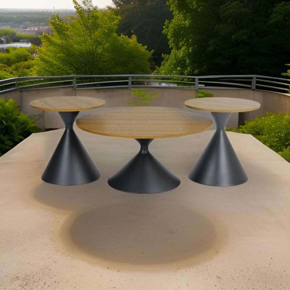 طقم خدمة راقي بني فاتح و أسود