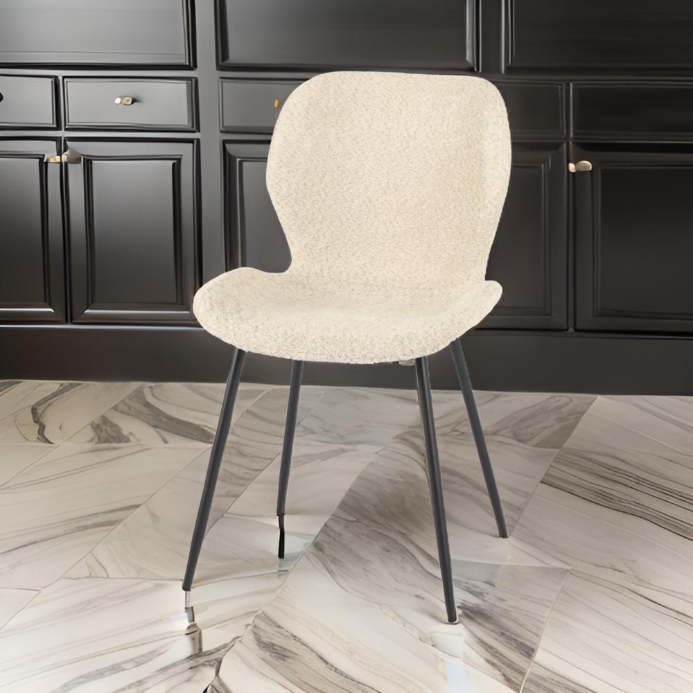 كرسي  مفرد بوكليه لون بيج