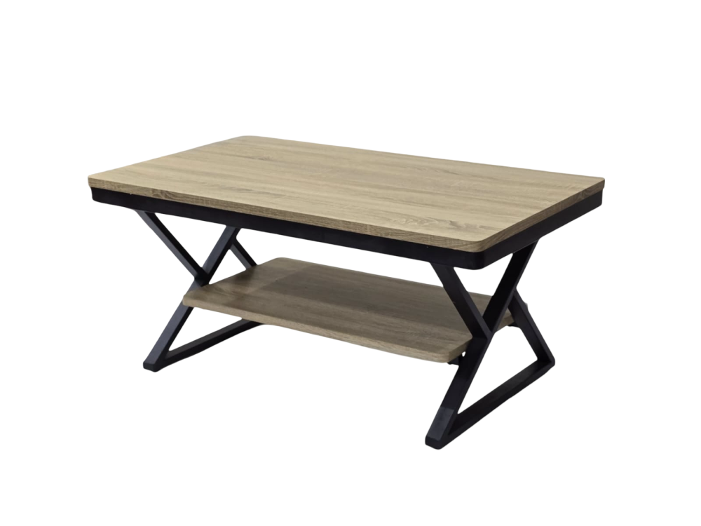 طاولة كنب راقية مقاس 110 سم لون بيج