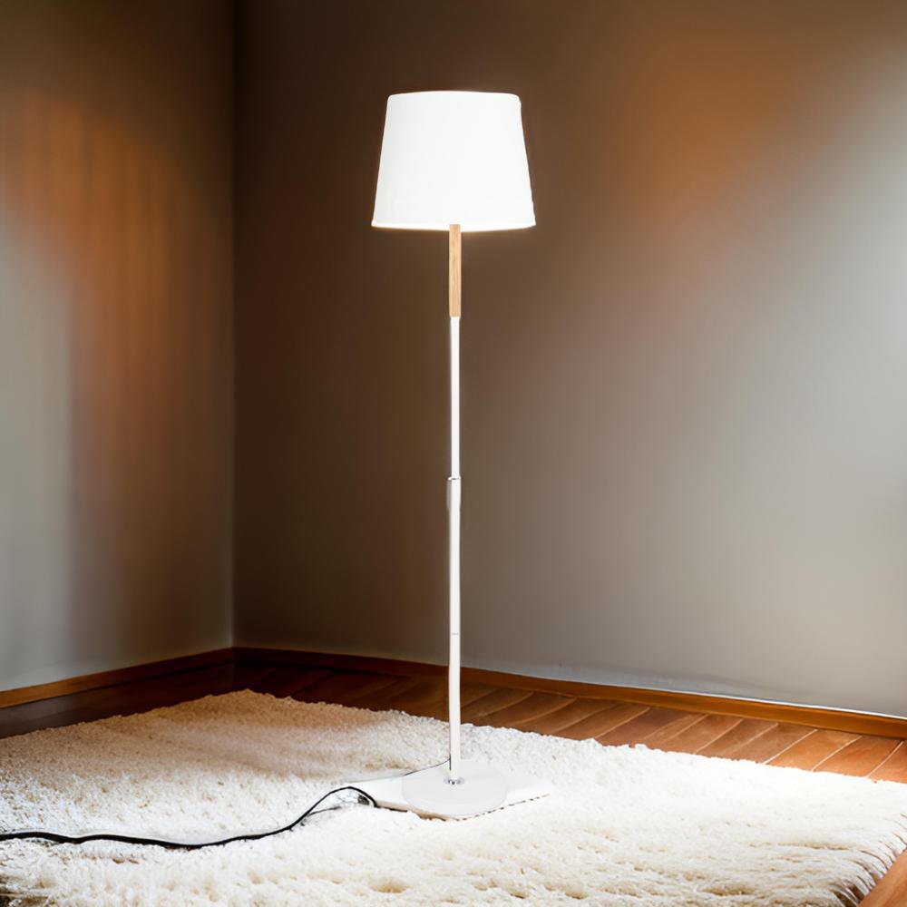 أباجورة راقية أبيض و بيج