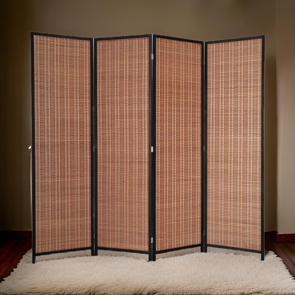 بارتشن - حاجز خصوصية رائع لون بني