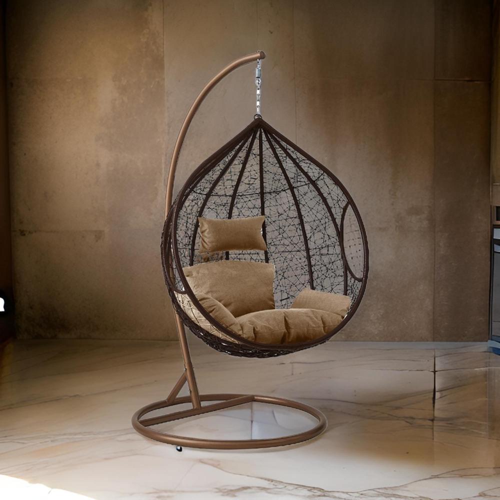 مرجيحه عش البلبل الرائعة لون كوفي