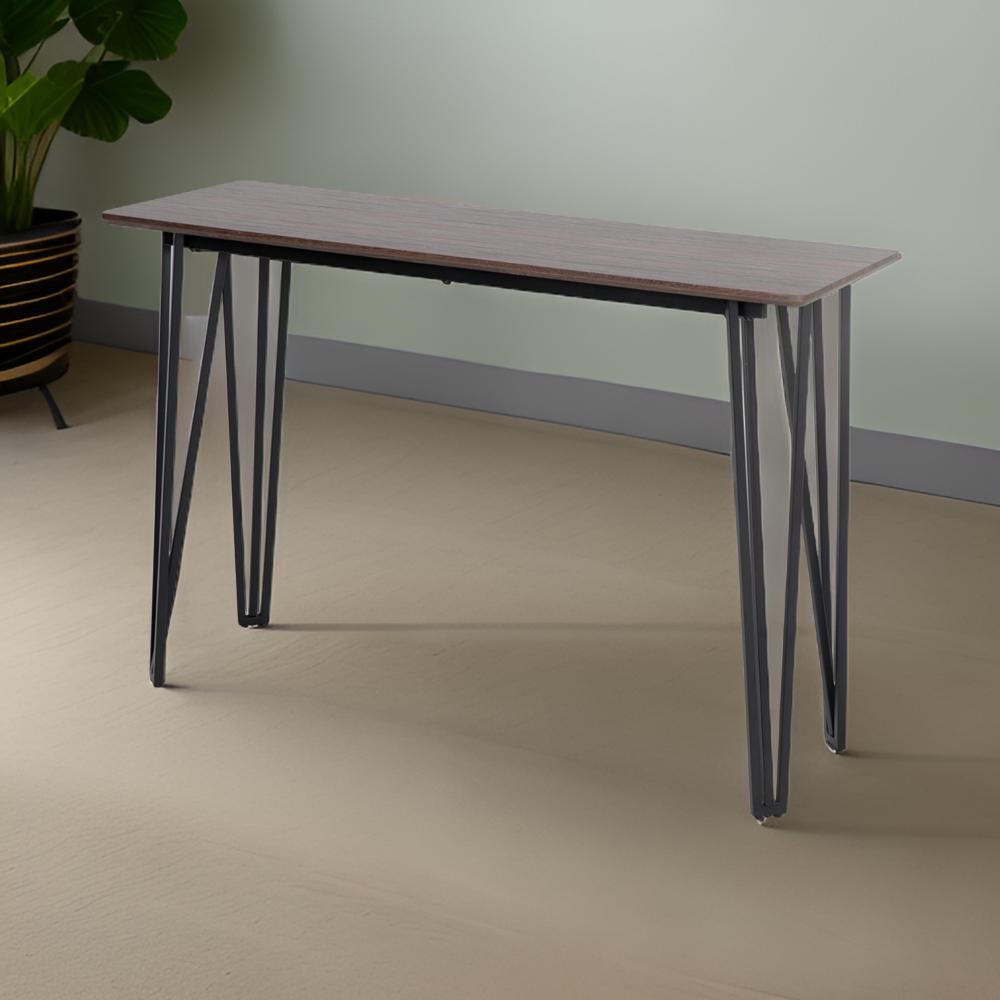 طاولة بار مودرن لون كوفي