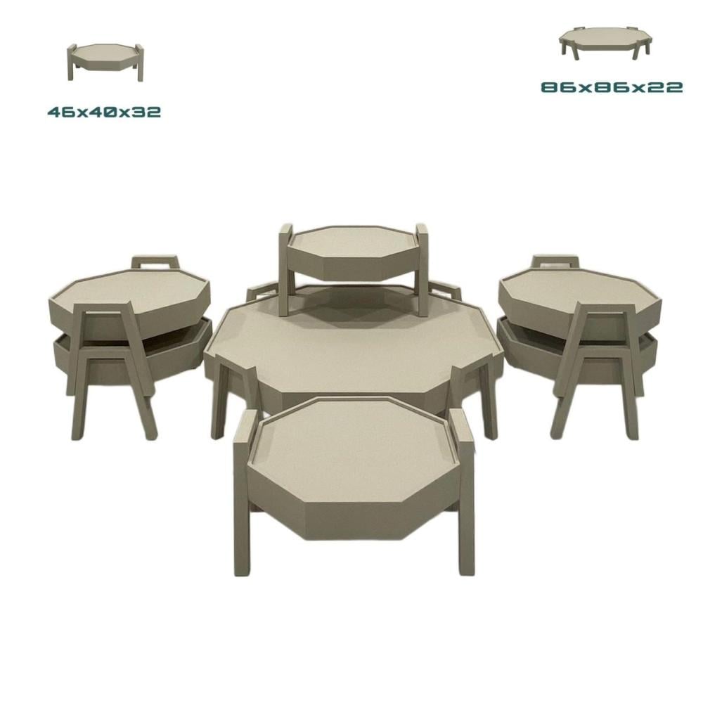 طقم خدمة تركي 6+1