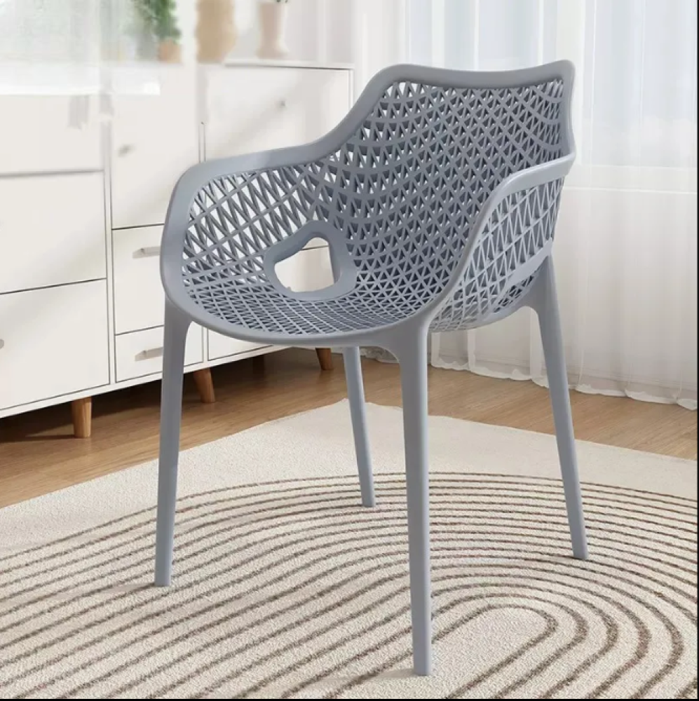 كرسي كافيه مودرن لون رمادي