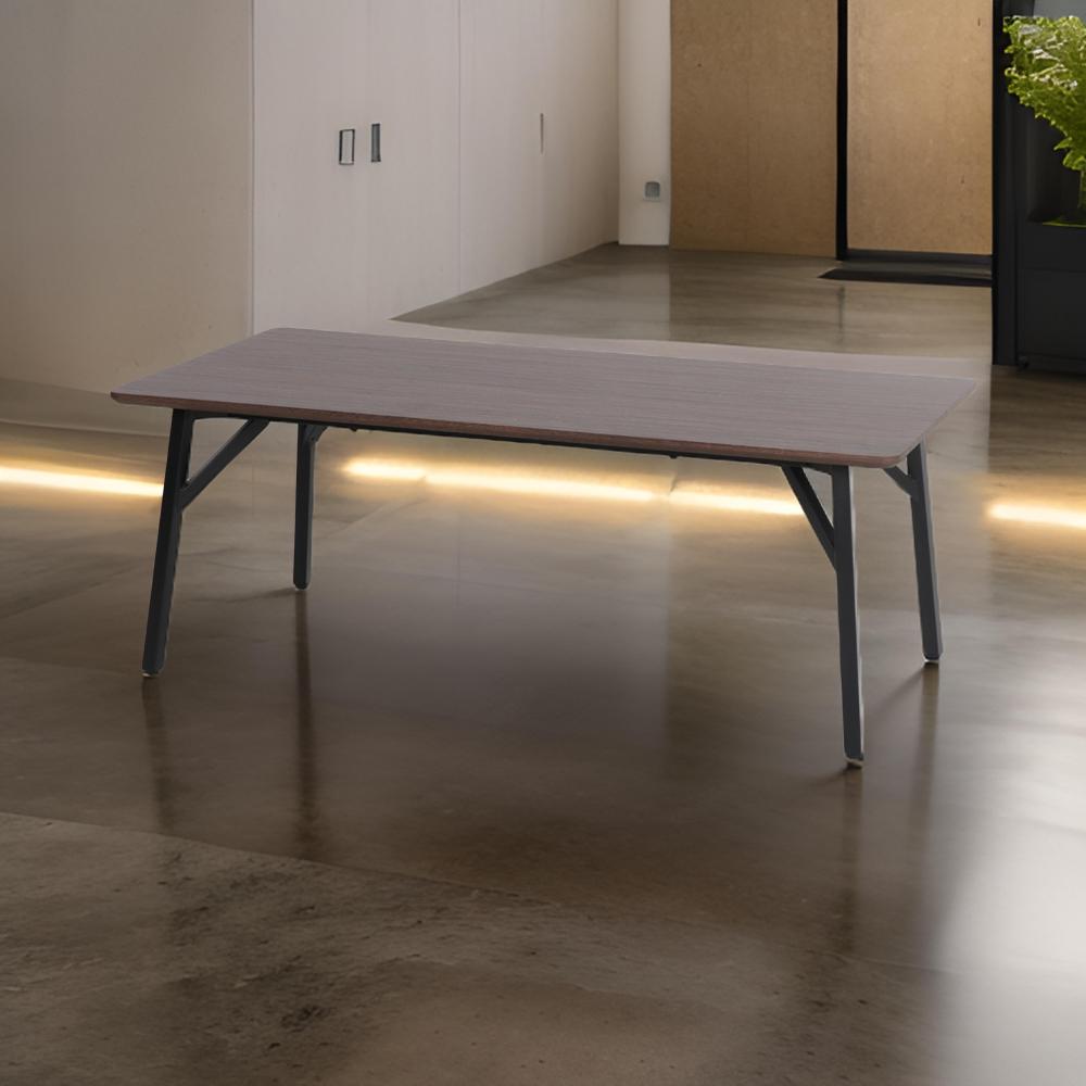 طاولة كنب مقاس 120 سم لون كوفي