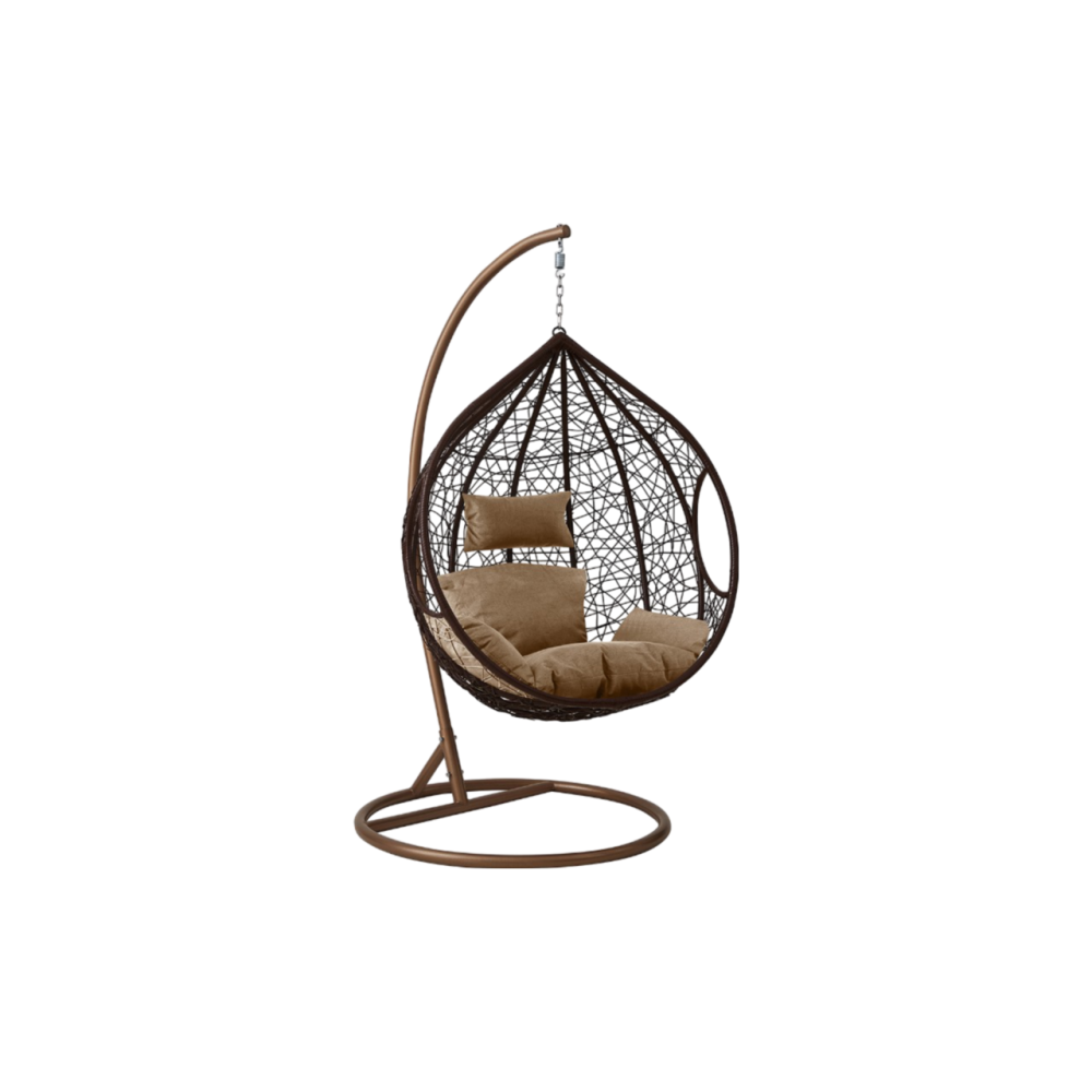 مرجيحه عش البلبل الرائعة لون كوفي