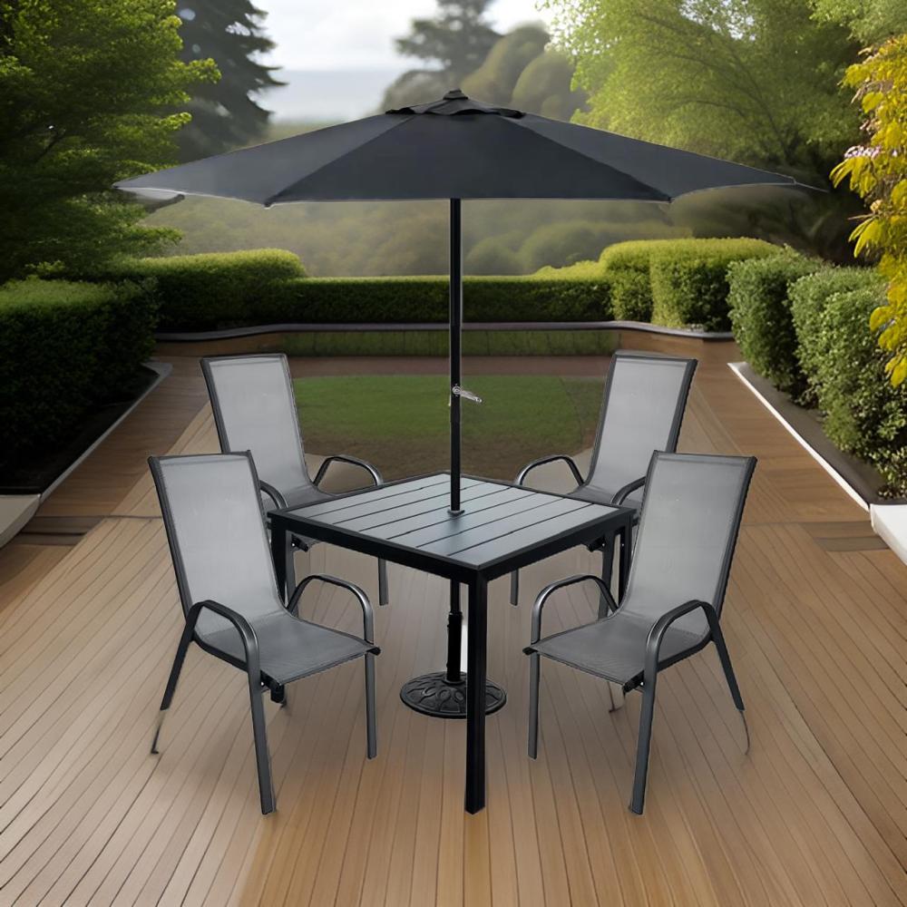 جلسه خارجيه مع مظله لون اسود