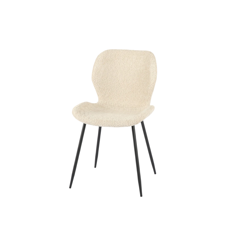 كرسي  مفرد بوكليه لون بيج