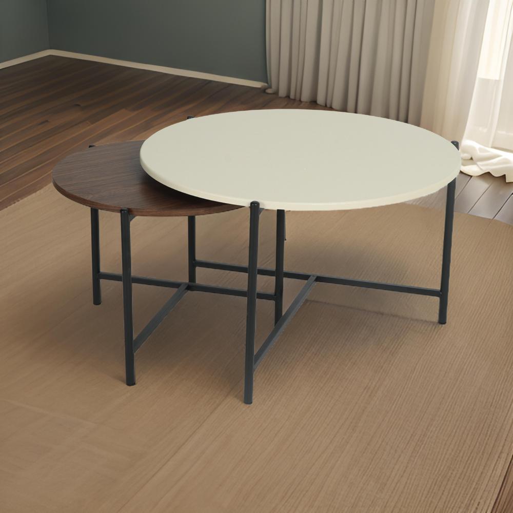 طقم خدمة خشب ثنائي متداخل