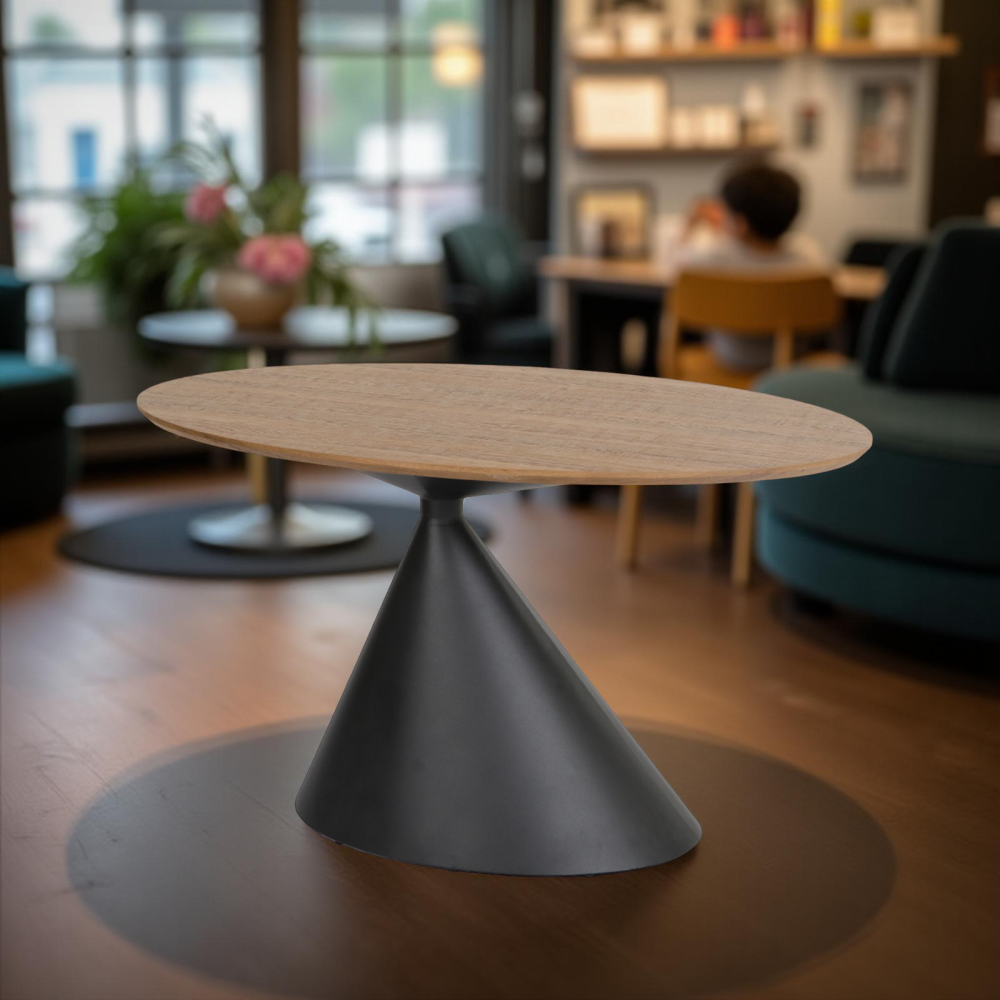 طاولة كافيه مودرن - لون بني مقاس 150 سم