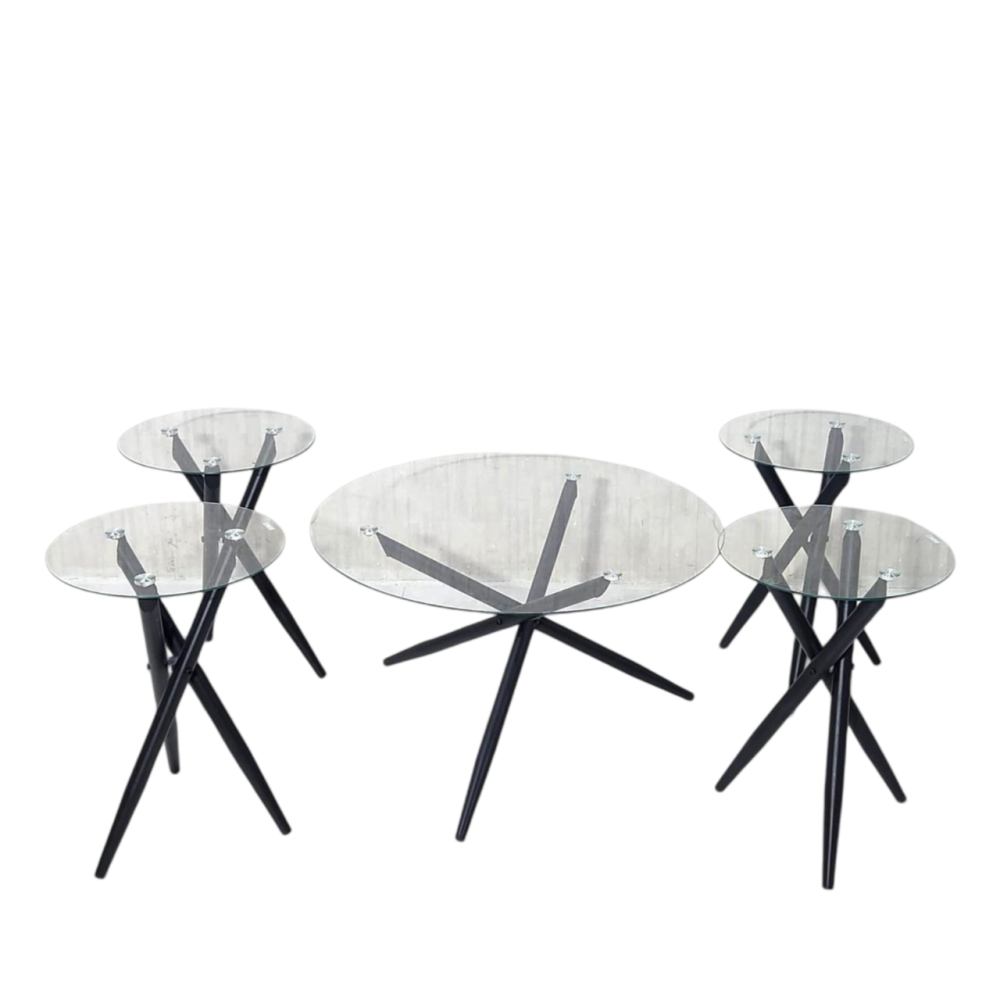 طقم خدمة زجاج مودرن 6+1