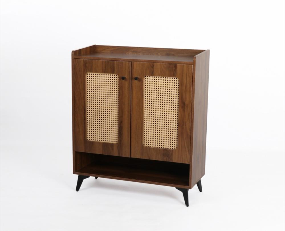 دولاب أحذيه راتان 2 باب مقاس 80 سم