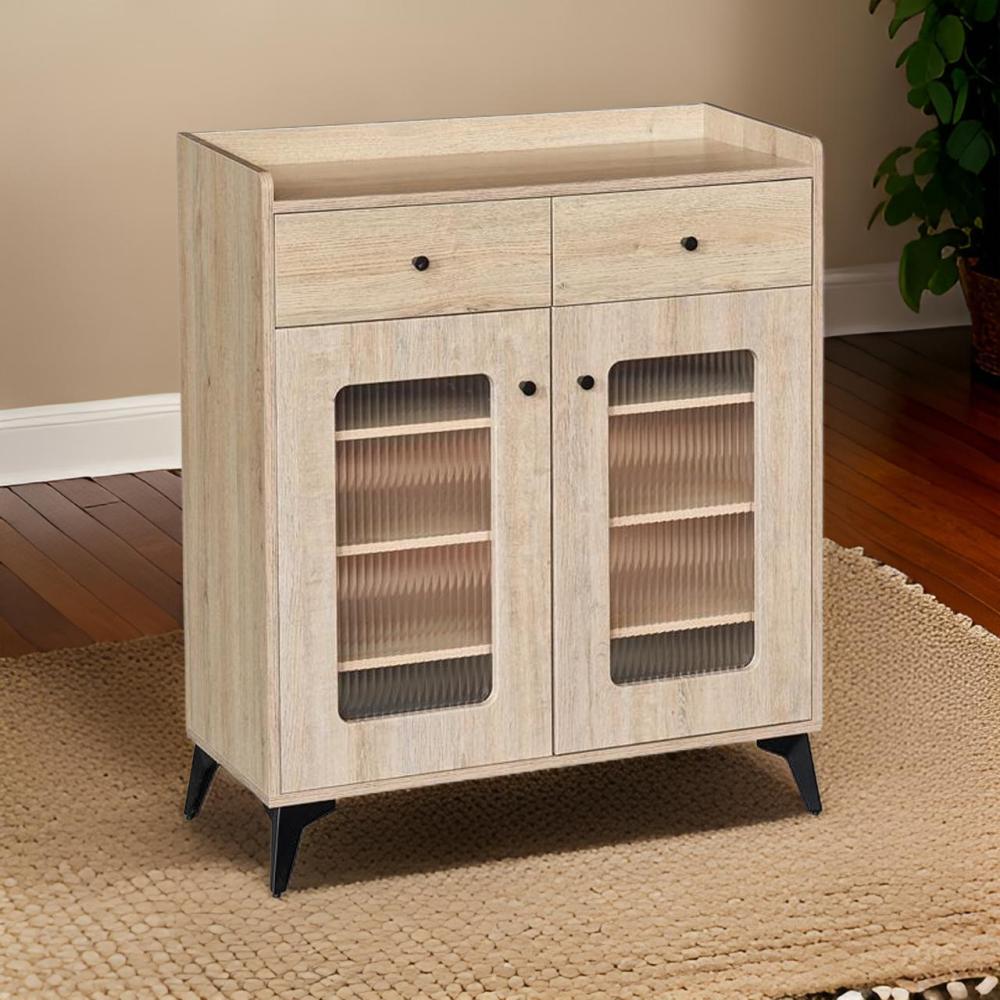 دولاب بوفيه فخم لون بيج مقاس 80 سم