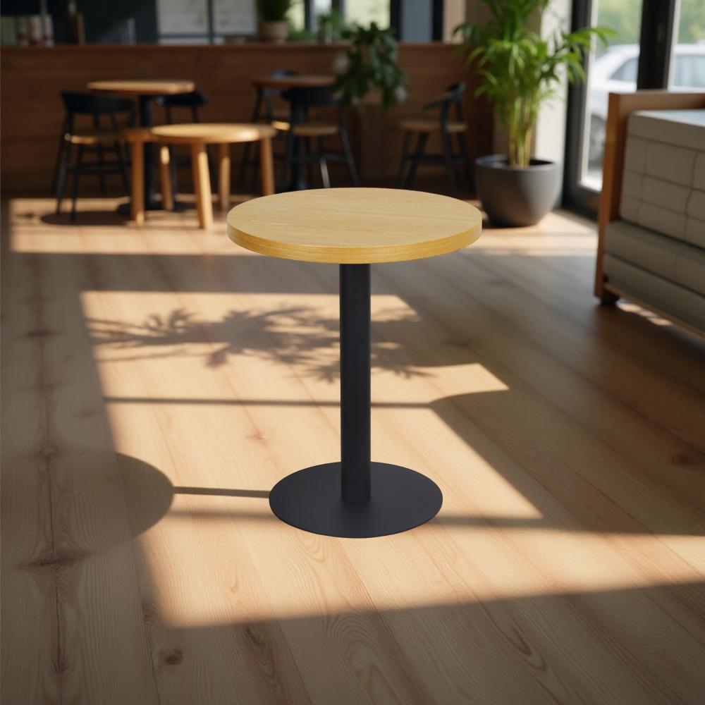 طاولة كافيه دائرية خشب جودة عالية مقاس 60 سم