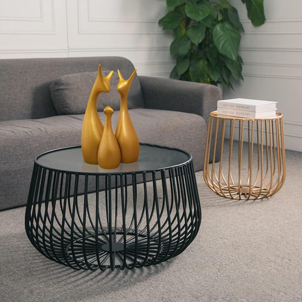 طاولة خدمة لون أسود يتصميم عصري رائع