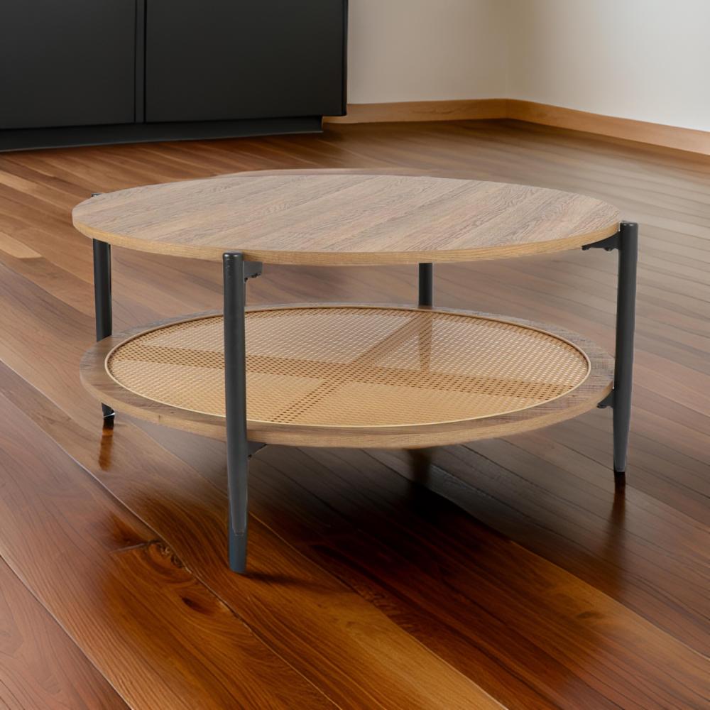 طاولة خدمة رئيسية لون بني فاتح مقاس كبير