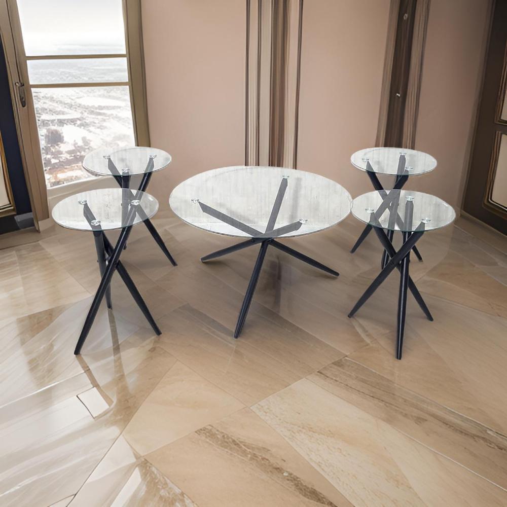 طقم خدمة زجاج مودرن 6+1