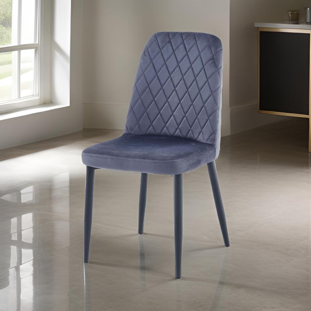 كرسي طعام عالي الجودة لون رمادي